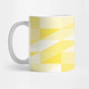 Messy yellow triangles texture Mug